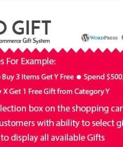 Woo Gift – Advanced Woocommerce Gift Plugin