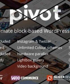 Pivot – Responsive Multipurpose WordPress Theme