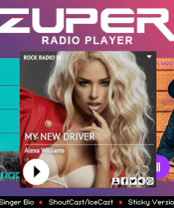 Zuper – Shoutcast and Icecast Radio Player Elementor Addon