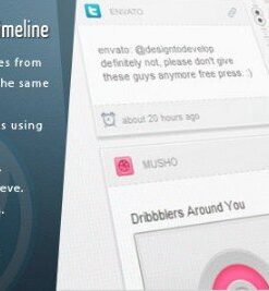 WordPress Social Timeline WordPress Plugin