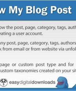 Follow My Blog Post – WordPress Plugin
