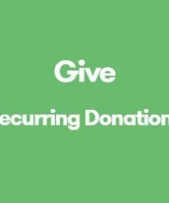 Give Recurring Donations