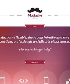 CSS Igniter Mustache WordPress Theme