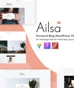 Ailsa – Personal Blog WordPress Theme