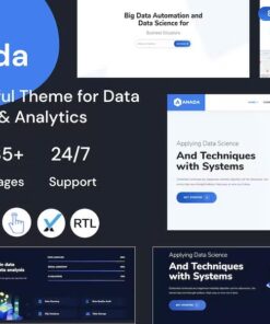 Anada – Data Science & Analytics WordPress