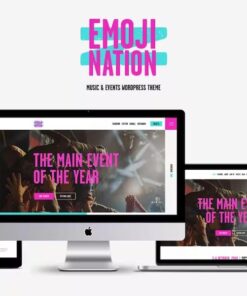 EmojiNation – Night Club & Concert Event WordPress Theme