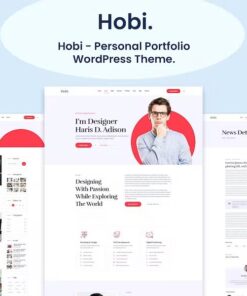 Hobi – Personal Portfolio WordPress Theme