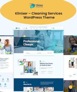 Klinixer – Cleaning Services WordPress Theme + RTL
