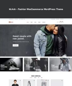 M.Anh – Fashion WooCoommerce WordPress Theme