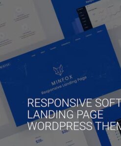 Minfox – Software Landing Page WordPress Theme