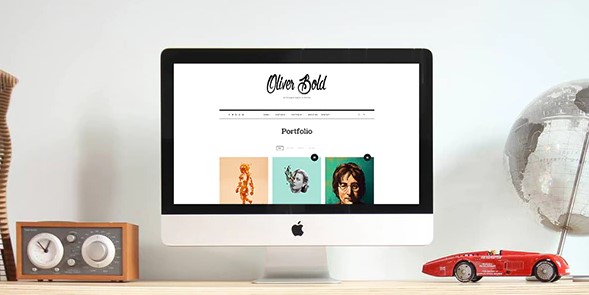 Oliver – Classic Portfolio WordPress Theme