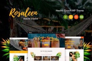 Rosaleen – Health Coach, Speaker & Motivation WordPress Theme