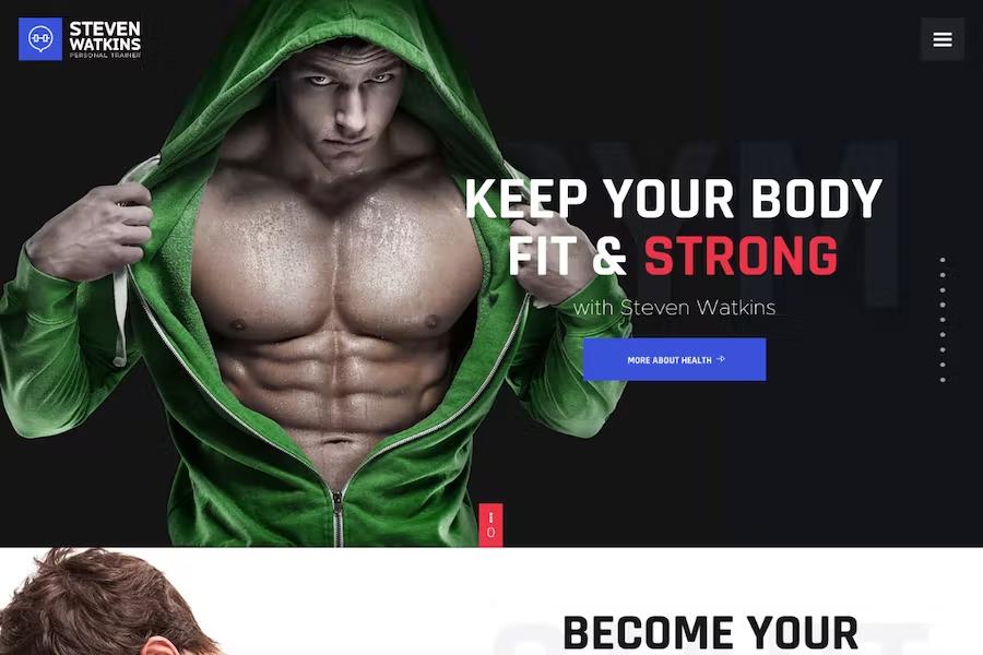 steven-watkins-personal-gym-trainer-nutrition-coach-wordpress-theme.jpg Steven Watkins – Personal Gym Trainer & Nutrition Coach WordPress Theme