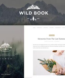 Wild Book – Vintage & Elegant WordPress Blog Theme