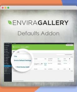 Envira Gallery – Defaults Addon