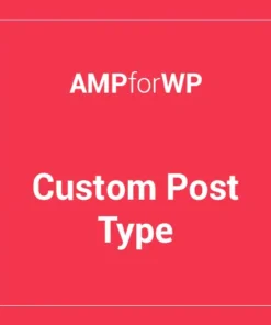 Custom Post Type Support for AMP