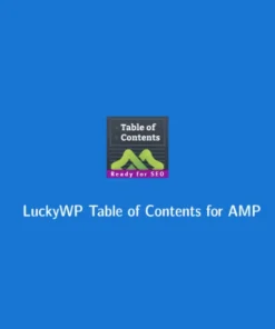 LuckyWP Table of Contents for AMP