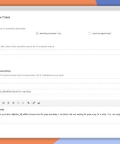 SupportCandy Automatic Close Ticket