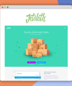 Jetsloth – Gravity Forms Bulk Add Fields
