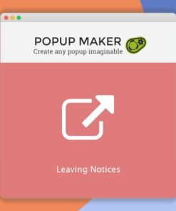 Popup Maker – Leaving Notices