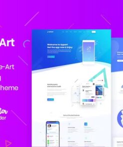AppArt – Creative WordPress Theme For Apps Saas
