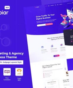 Caspiar – Digital Marketing & Agency WordPress Theme