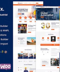 Dustrix – Construction and Industry WordPress Theme