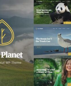 Ecology & Environment WordPress Theme – Green Planet