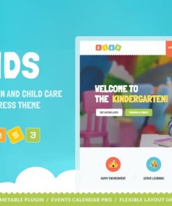 Kids – Day Care & Kindergarten WordPress Theme for Children