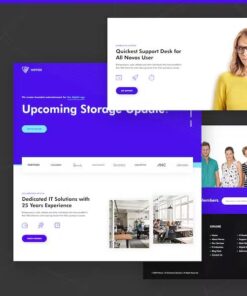 Novos – IT Company & Digital Solutions WordPress Theme