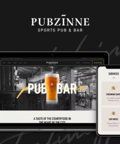Pubzinne – Sports Bar & Pub WordPress Theme