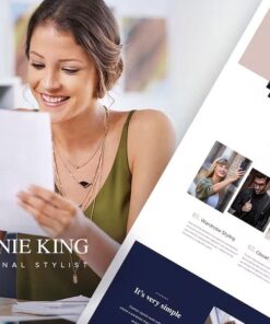 S.King – Personal Stylist and Fashion Blogger WordPress Theme